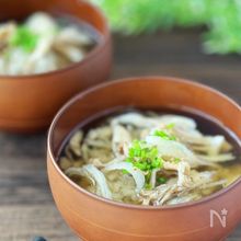 切干大根と舞茸のみそ汁【時間なくても栄養たっぷり】