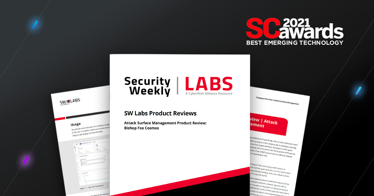 Security Weekly Labs Product Reviews: SW Labs Attack Surface Management Category Overview, sponsored by Bishop Fox