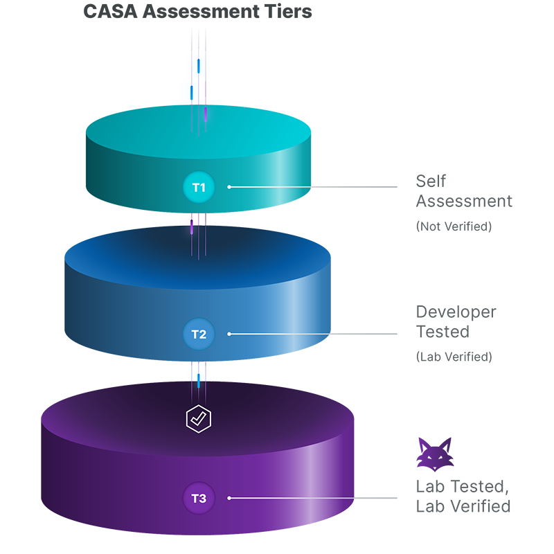 Google CASA Assessment Tiers