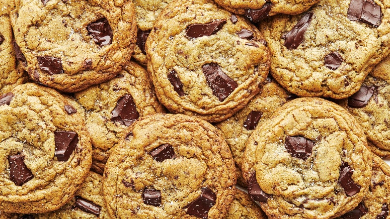 salty buckwheat chocolate chunk cookies