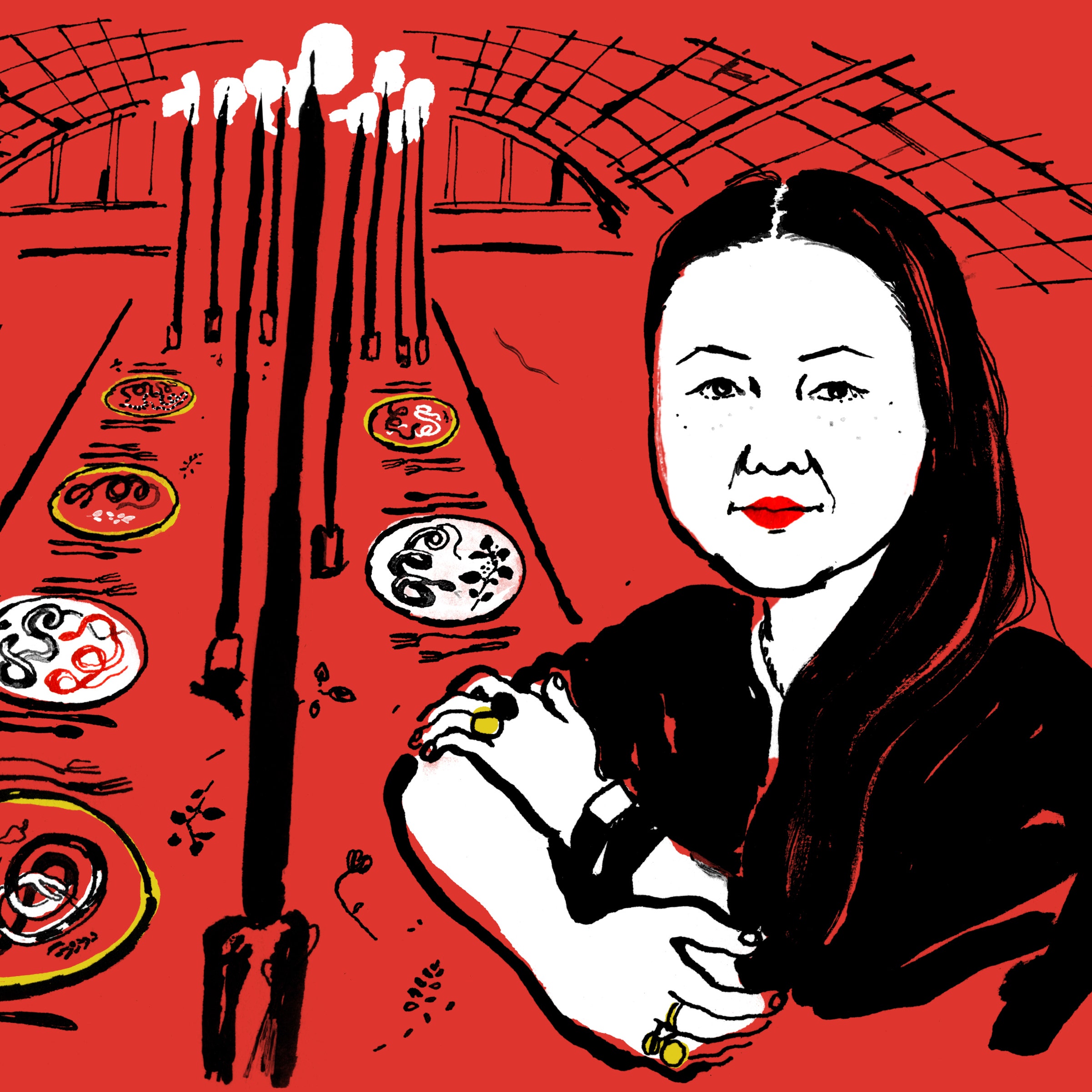 Hanya Yanagihara’s Dream Dinner Party Is One Big Performance