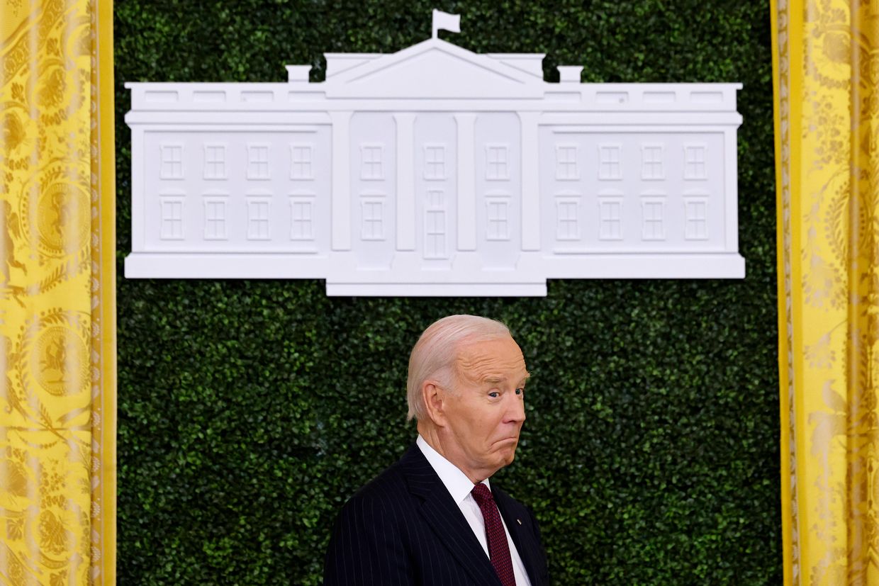 U.S. President Joe Biden in the White House in Washington, DC, US on Nov. 13, 2024.