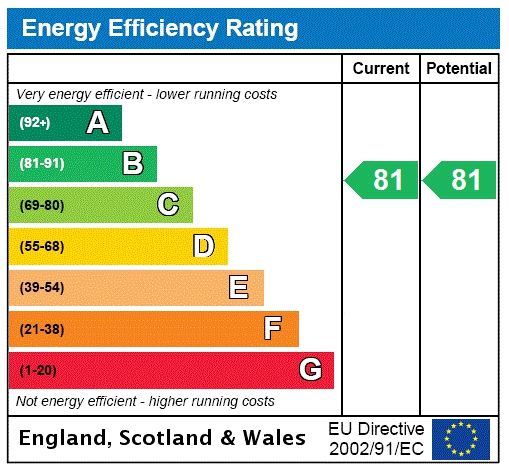 Energy efficiency rating graph