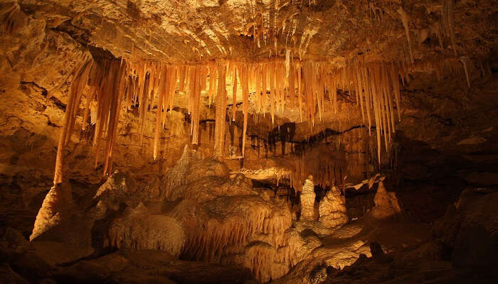 Limestone caves