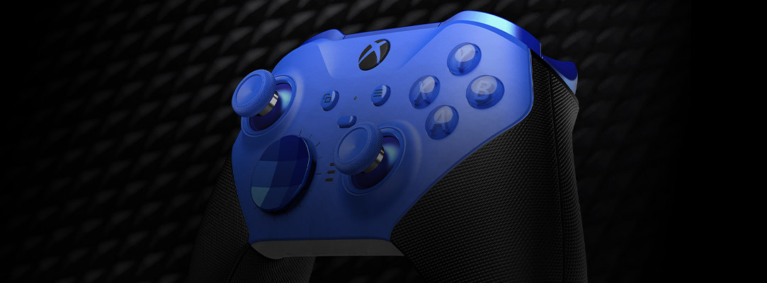 Controle azul Xbox Elite Series 2