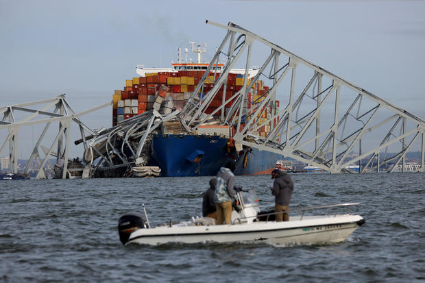 Francis Scott Key Bridge collapse in Baltimore 