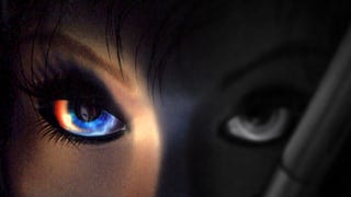 The eyes of Joanna Dark in Perfect Dark.