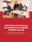 Research paper thumbnail of Self-regulated strategy  development for algebra problem-solving