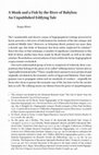 Research paper thumbnail of “A Monk and a Fish by the River of Babylon: An Unpublished Edifying Tale,” in: B. Bitton-Ashkelony, M.L. Hjälm and R.A. Kitchen (eds.), The Third Lung: New Trajectories in Syriac Studies. In Honor of Sebastian P. Brock (Eastern Christian Studies 33; Leiden: Brill, 2023), 223-234.