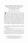 Research paper thumbnail of Gunther Martin – Jana Grusková, Facing the Plague and the Goths: A New Passage from the Scythica Vindobonensia (Codex Vindobonensis hist. gr. 73, fol. 192r, lines 13–30), Greek, Roman, and Byzantine Studies 62 (2022) 437–493. 
See https://grbs.library.duke.edu/index.php/grbs/article/view/16854/7521