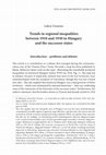 Research paper thumbnail of Trends in regional inequalities between 1910 and 1930 in Hungary and the successor states