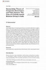 Research paper thumbnail of Stewardship Theory of Corporate Governance and Value System: The Case of a Family-owned Business Group in India