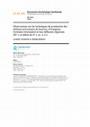 Research paper thumbnail of Observations sur les techniques de production des doliums préromains de Ruscino, (Perpignan, Pyrénées-Orientales) et leur diffusion régionale (IIIe s. et début du IIe s. av. n. è.)