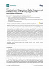 Research paper thumbnail of Vibration-Based Diagnostics of Radial Clearances and Bolts Loosening in the Bearing Supports of the Heavy-Duty Gearboxes