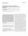 Research paper thumbnail of Hypoglycemic Effect of Macrocyclic Binuclear Oxovanadium (IV) Complex on Streptozotocin-Induced Diabetic Rats