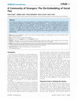 Research paper thumbnail of A Community of Strangers: The Dis-Embedding of Social Ties