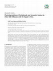 Research paper thumbnail of Photodegradation of Polyphenols and Aromatic Amines in Olive Mill Effluents with Ni Doped C/TiO2