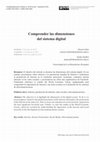 Research paper thumbnail of Islas, O. & Arribas, A. Comprender las dimensiones del sistema digital. Correspondencias & Análisis, 8, 33-53 (enero - diciembre 2018)