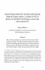 Research paper thumbnail of “East Syrian Identity in the Early Qajar Period (Early 19th c.): Sāḇā of Ūlā’s Book of the Rule on Syriac Language and Ethnicity,” Hugoye: Journal of Syriac Studies 26:2 (2023), 415-465.