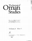 Research paper thumbnail of Potts. 1985. From Qadê to Mazûn: Four notes on Oman, c. 700 BC to 700 AD. Journal of Oman Studies 8/1: 81-95.