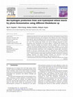 Research paper thumbnail of Bio-hydrogen production from acid hydrolyzed waste ground wheat by dark fermentation