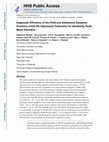 Research paper thumbnail of Diagnostic Efficiency of the Child and Adolescent Symptom Inventory (CASI-4R) Depression Subscale for Identifying Youth Mood Disorders