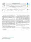 Research paper thumbnail of Editorial on “Current approaches and challenges for the metabolite profiling of complex natural extracts” by Jean-Luc Wolfender, Guillaume Marti, Aurélien Thomas and Samuel Bertrand