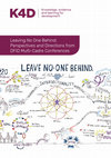 Research paper thumbnail of Leaving No One Behind: Perspectives and Directions from DFID Multi-Cadre Conferences