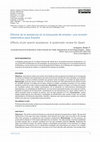 Research paper thumbnail of Efectos de la asistencia en la búsqueda de empleo: una revisión sistemática para España / Effects of job search assistance: A systematic review for Spain