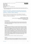 Research paper thumbnail of Preferencias políticas y gobernanza del sistema de educación superior: un análisis del discurso de cuatro casos autonómicos (Andalucía, Cataluña, Galicia y Madrid) / Policy preferences and governance of the Higher Education System: a discourse analysis of four regional cases (Andalucía, Cataloni...