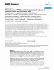 Research paper thumbnail of Potential value of PTEN in predicting cetuximab response in colorectal cancer: An exploratory study