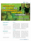 Research paper thumbnail of DIFERENCIAS POR GÉNERO EN EL EMPRENDIMIENTO EMPRESARIAL COSTARRICENSE. (Gender differences in the costa rican entrepreneurial environment)