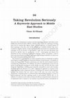 Research paper thumbnail of Taking revolution seriously: a keywords approach to Middle East studies