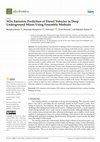 Research paper thumbnail of NOx Emission Prediction of Diesel Vehicles in Deep Underground Mines Using Ensemble Methods