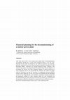 Research paper thumbnail of Financial planning for the decommissioning of a nuclear power plant