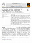 Research paper thumbnail of The possible role of stress induced hormonal disbalance in the patophysiology of insulin resistane in lean individuals