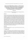 Research paper thumbnail of Advancing Web Development - Enhancing Component-Based Software Engineering and Design Systems Through HTML5 Customized Built-in Elements