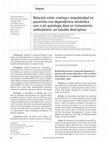 Research paper thumbnail of Relationship between craving and impulsivity in patients with alcohol dependence with or without dual disorders in an outpatient treatment center: a descriptive study