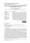 Research paper thumbnail of Efficient automated car parking system based modified internet of spatial things in smart cities