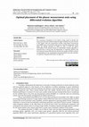 Research paper thumbnail of Optimal placement of the phasor measurement units using differential evolution algorithm