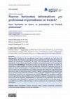 Research paper thumbnail of Cita en Martínez Valerio, L. y Espada Ipiña, A. (2024). Nuevos horizontes informativos: ¿es profesional el periodismo en Twitch? [New horizons in news: is journalism on Twitch professional?]. European Public & Social Innovation Review, 9, 1-17.