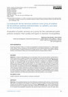 Research paper thumbnail of La evaluación de los servicios públicos como proxy al análisis de las políticas públicas subnacionales: su calidad y sus tipos en los municipios mexicanos / Evaluation of public services as a proxy for the subnational public policies analysis: their quality and types in mexican municipalities