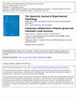 Research paper thumbnail of Consensus collaboration enhances group and individual recall accuracy [Harris, Barnier, & Sutton]