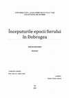 Research paper thumbnail of Inceputurile epocii fierului in Dobrogea / The beginning of Iron Age in Dobrogea