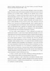 Research paper thumbnail of Review: Daniel W. Graham. Explaining the Cosmos. The Ionian Tradition of Scientific Philosophy. Princeton UP 2006 