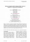 Research paper thumbnail of Business to Employee (B2E) E-Business Model: Service to Employees or Organisational Management