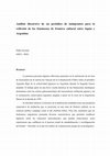 Research paper thumbnail of Análisis discursivo de un periódico de inmigrantes para la reflexión de los fenómenos de frontera cultural entre Japón y Argentina