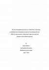 Research paper thumbnail of Does the Greek political party known as “Golden Dawn” characterize a continuing trend of Nationalism in Europe as Nazi Germany did in pre-WWII? To what extent does “Golden Dawn” apply Fascist and Nazi ideologies to their political arguments? by Tessy de Nassau