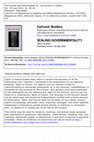 Research paper thumbnail of Scaling Governmentality: Museums, co-production and re-calibrations of the ‘logic of culture’