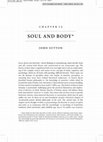 Research paper thumbnail of Soul and Body in Seventeenth-Century British Philosophy